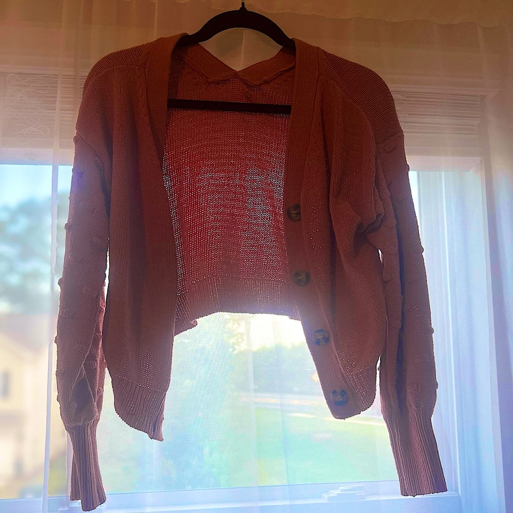 Classy pink short Cardigan